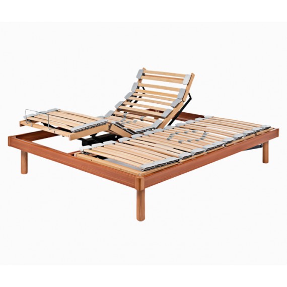 Cama Articulada de Casal c/ 2 estrados articulados 