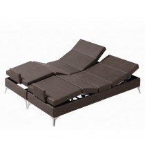 Cama Articulada Elétrica Samanta "Castanho" (1 Cama + 1 Colchão)