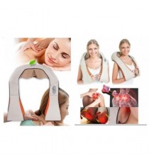 Massajador Shiatsu 3D com Infravermelhos Termoterapia