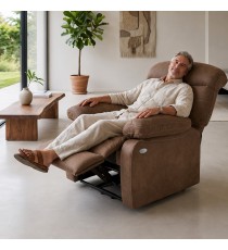 Poltrona Elétrica Imperial Microfibra 